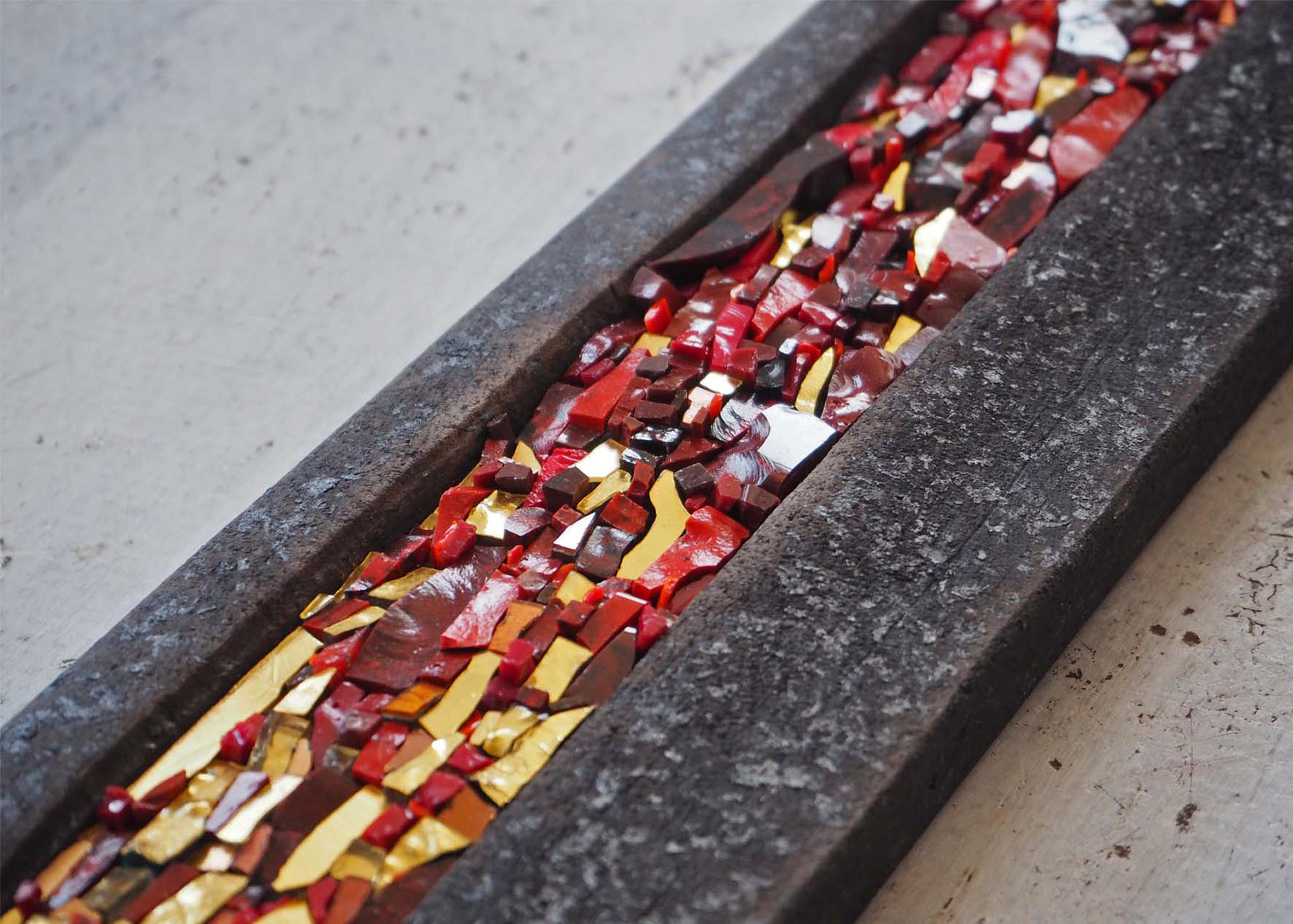 Mosaico realizzato dalla maestra Maria Giassi