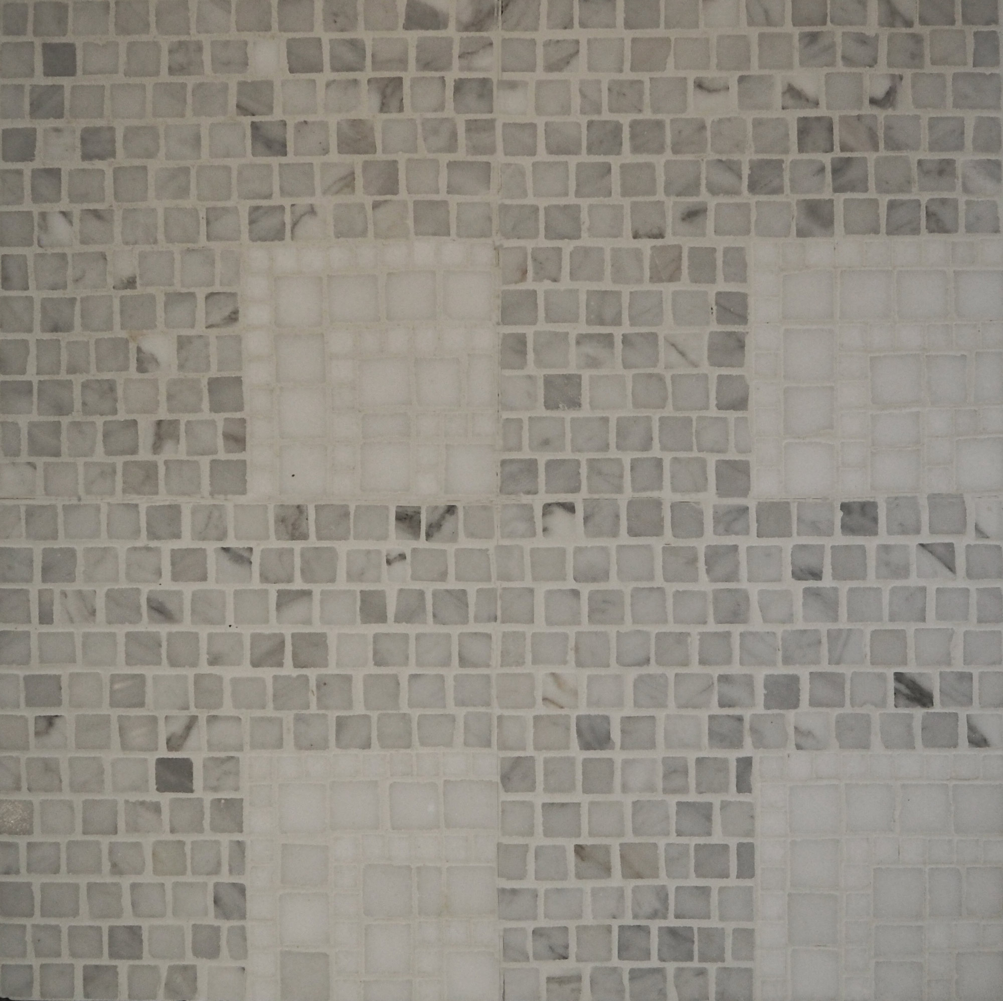 Mosaico per pavimento decoro geometrico